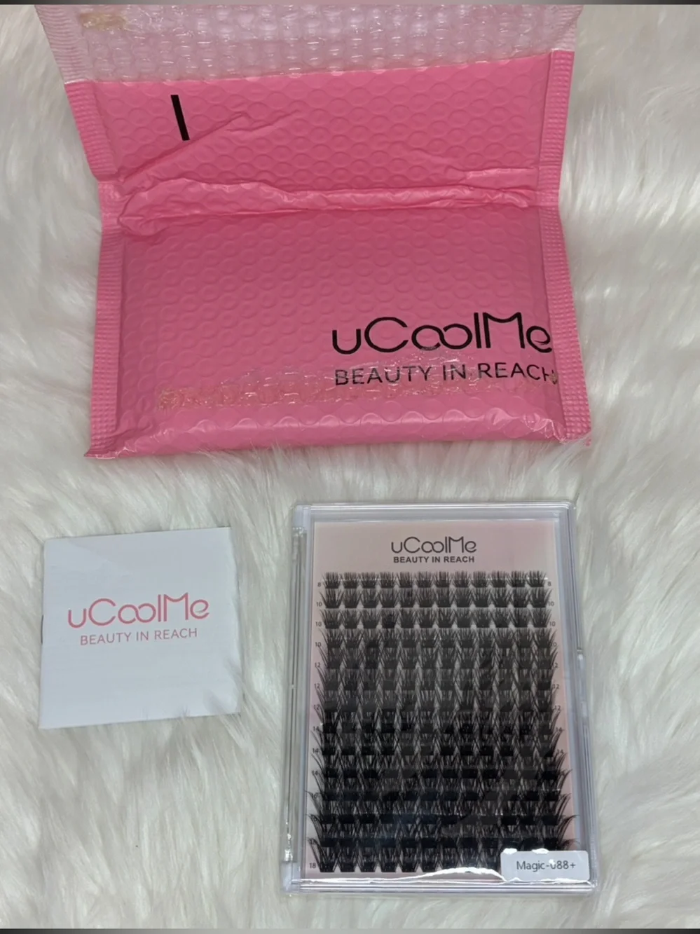 uCoolMe Individual Lash Extensions - Black